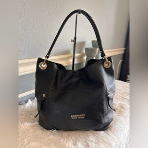 Burberry Blue Label Black Leather Hobo Bag
Excellent preloved condition